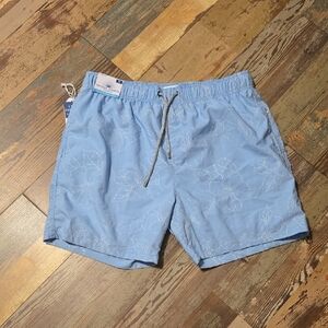 Vintage Summer Swim Trunks Blue Mens‎ Size XL NWT